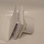 Вентилятор осьовий Домовент 100 В Тиша, решітка плейн, колір білий, витяжною, потужність 8Вт, обсяг 90м3/год, 220В, гарантія 2роки, фото 4