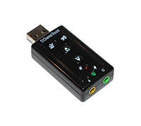 Звуковая карта USB 2.0, 7.1, Dynamode C-Media 108, 90 дБ, Blister (USB-SOUND7) (149334)