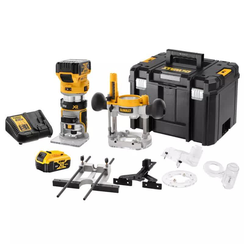 Фрезер аккумуляторный бесщёточный DeWALT DCW604P2 (DCW604P2) - фото 2 - id-p2131633038