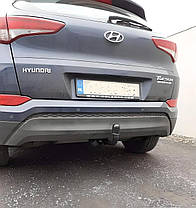 Фаркоп Hyundai Tucson III 2015-2018 (Хендай Туксон 3) польський на болтах, фото 3