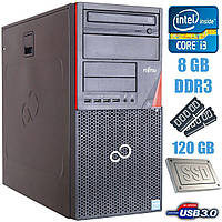 Fujitsu P720 MT/ Core i3-4130/ 8 GB RAM/ 120 GB SSD + 500 GB HDD