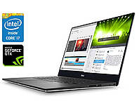 Игровой ноутбук Dell XPS 15 9560/ 15.6" 3840x2160 Touch/ i7-7700HQ/ 8GB RAM/ 256GB SSD/ GTX 1050 4GB