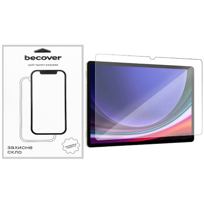 Стекло защитное BeCover Samsung Galaxy Tab S9 FE (SM-X510/SM-X516B) 10.9" (710046) l - фото 1 - id-p2054937865