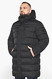 Куртка практична зимова чоловіча чорного кольору модель 63949, фото 4
