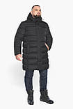 Куртка практична зимова чоловіча чорного кольору модель 63949, фото 5