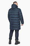 Куртка трендова чоловіча зимова темно-синя модель 63949, фото 8