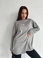 Жіноча футболка з рукавом Жіноча туніка Модна туніка 42-46 Базова туніка оверсайз Туніка з принтом  V&Vsft