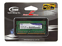 Память SO-DIMM, DDR3, 8Gb, 1600 MHz, Team Elite, 1.5V (TED38G1600C11-S01) (117423)