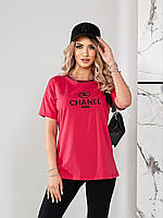 Женская футболка Турция Летняя футболка 42-44,44-46 Модная футболка Футболка с надписью Футболка с принтомV&Vs