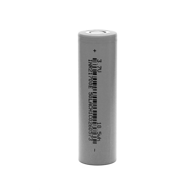 Акумулятор 21700 Li-Ion Samsung (For Tesla) INR21700E, 4000mAh-5C, 4.2/3.7/2.5V, Gray, 2 шт. в упаковці, ціна