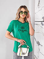 Женская футболка Турция Летняя футболка 42-44,44-46 Модная футболка Футболка с надписью Футболка с принтом MFL