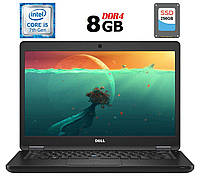 Ноутбук Б-класс Dell Latitude 5480 / 14" (1920x1080) IPS / Intel Core i5-7300U (2 (4) ядра по 2.6 - 3.5 GHz) /