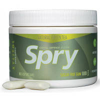 Жевательные резинки с ксилитом Spry натуральные с зеленым чаем 100 шт. (70059600015) d