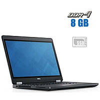 Ноутбук Б-класс Dell Latitude E5470 / 14" (1366x768) TN / Intel Core i3-6100U (2 (4) ядра по 2.3 GHz) / 8 GB