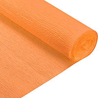Бумага гофрированная SANTI оранжевая 230% рулон 50*200см