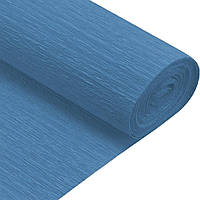 Бумага гофрированная SANTI синяя 230% рулон 50*200см