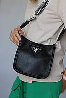 Женская сумка Prada black, женская сумка, Прада черного цвета, Прада черного цвета SK0507