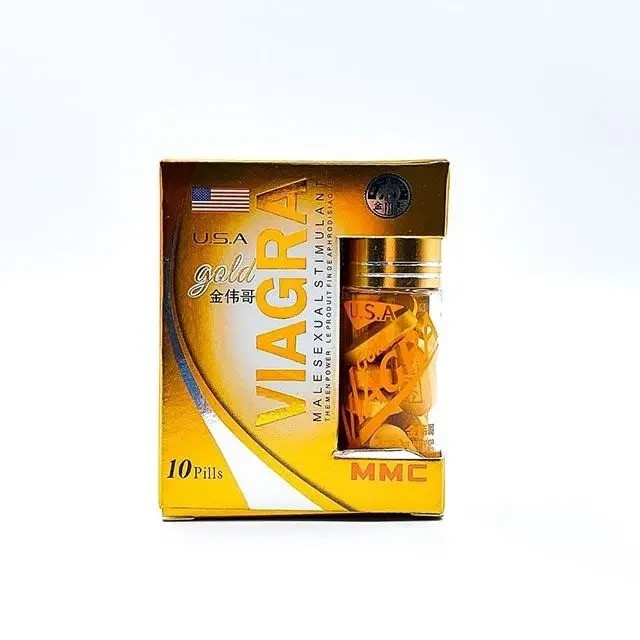 Пігулки ViagraGold USA (ціна за упаковку, 10 шт) 18+, фото 1