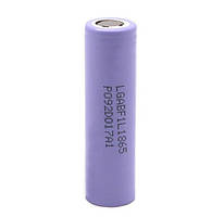 Аккумулятор 18650 Li-Ion LG INR18650 F1L, 3350mAh, 4.875A, 4.2/3.7/2.5V цена за штуку, Purple, 2 шт в