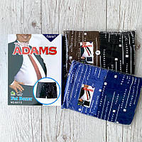 Трусы боксеры мужские ADAMS батал р-ры 5XL-7XL (микс) (1уп/24шт) "NEW SOCKS" недорого от прямого поставщика