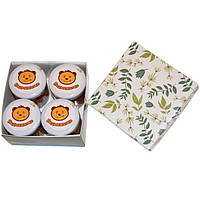 Подарочный набор мед с орешками - Лето 4 шт. x 45 грамм