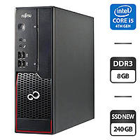 Компьютер Fujitsu Esprimo C720 SFF / Intel Core i5-4570 (4 ядра по 3.2 - 3.6 GHz) / 8 GB DDR3 / 240 GB SSD /