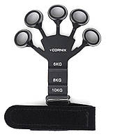Эспандер для пальцев и запястья Cornix Finger Gripper 6-10 кг профессиональный