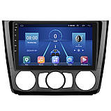 Al Штатна магнітола для BMW 1 серії I (E81/E82/E87/E88) Рестайлінг Manual AC 2007-2011 екран 9" 2/32Gb 4G Wi-Fi GPS Top Android, фото 2