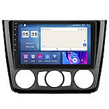 Al Штатна магнітола для BMW 1 серії I (E81/E82/E87/E88) Рестайлінг Manual AC 2007-2011 екран 9" 2/32Gb CarPlay 4G Wi-Fi GPS, фото 2