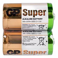 Батарейка GP Super Alkaline 1.5V 14A-U2 лужна LR14 С (4891199000010) 1шт