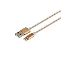 USB MTK 8050 2A Lightning &amp; Micro 1m Цвет Золотой p