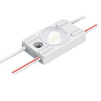 Потужний світлодіодний модуль 1,0Вт 100лм 7000К з лінзами 175 градусів IP67 Х-1 SWPower