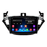 Al Штатна магнітола для Opel Corsa E 2014-2019 екран 9" 2/32Gb Wi-Fi GPS Base Android, фото 2