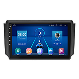 Al Штатна магнітола для SsangYong Rexton I 2001-2008 екран 9" 4/64Gb 4G Wi-Fi GPS Top Android, фото 2