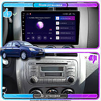 Al Штатная магнитола для Suzuki Liana I Рестайлинг 2004-2008 экран 9" 2/32Gb Wi-Fi GPS Base Android