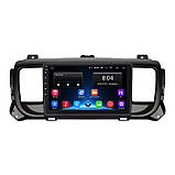 Al Штатна магнітола для Toyota ProAce II 2016-н.в. екран 9" 2/32Gb Wi-Fi GPS Base Android, фото 2