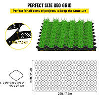 VEVOR Ground Grid Paver Geocell Grid 3 дюйма толщиной Geo Grid 25 x 9,5 футов HDPE для гравия