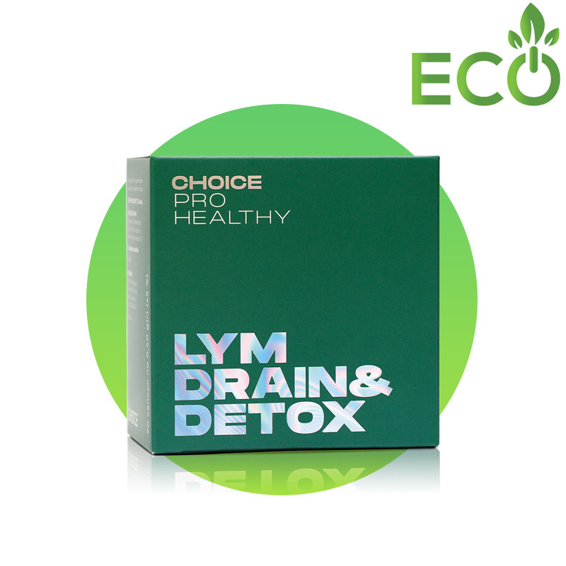 LYM DRAIN & DETOX - Choice | Антинабрякова й антизастійна | 90 капсул