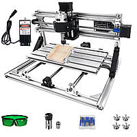 VEVOR 3018 DIY Mini CNC Machine Гравировальный станок 500 мВт Лазерный гравировальный станок 500 мВт DIY CNC