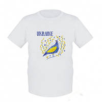 Детская футболка Украина птичка