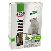 Полнорационный корм LoLo Pets for rats для декоративных крыс 500 г (5904479715005)