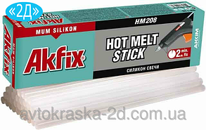 Клейові стрижні AKFIX HM208 (1 кг.) 34 шт. розміром 300 мм.*11,0 мм.