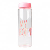 Бутылка My bottle розовая d