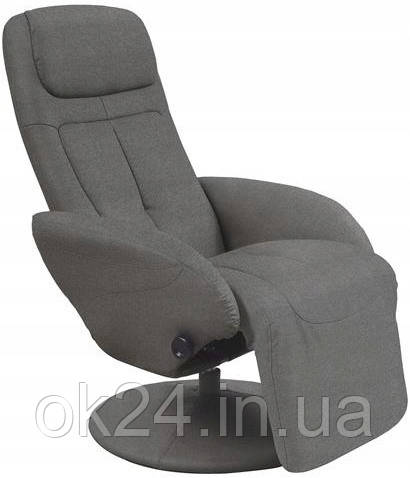 Стаціонарне поворотне крісло Optima 2 Halmar сіре - фото 1 - id-p2130120276