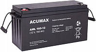 AGM VRLA ACUMAX AML BATTERY 12V 160Ah АВАРІЙНЕ ЖИВЛЕННЯ ДБЖ ПЕЧНОГО КОТЛА