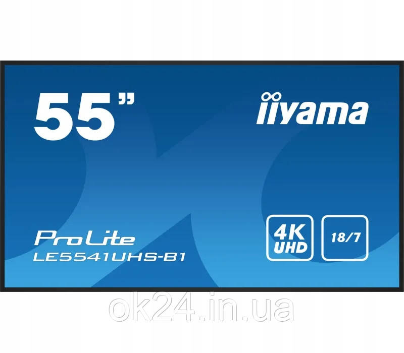 Світлодіодний монітор iiyama LE5541UHS-B1 54,6".