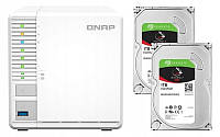 Файловий сервер QNAP TS-364-8G NAS + 2x 1 ТБ Seagate