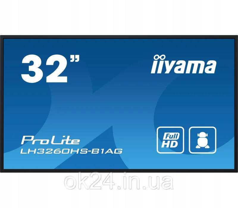 Світлодіодний монітор iiyama LH3260HS-B1AG 31.5" 1920 x 1080 px VA