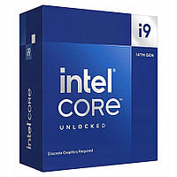 ПРОЦЕСОР INTEL CORE i9-14900KF, 32 ПОТОКИ, 6,0 ГГЦ, КОРОБКА