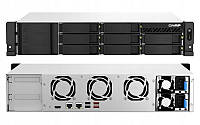 Файловий сервер NAS для стійки QNAP TS-864eU-RP-4G RAM 8 ГБ